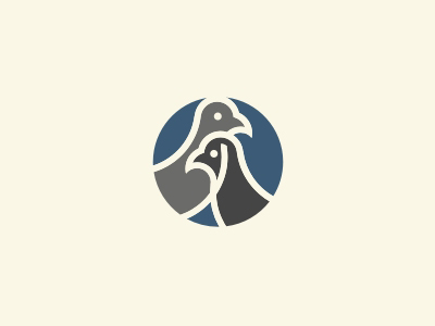 Check out new work on my @Behance profile: Twin Birds Logo