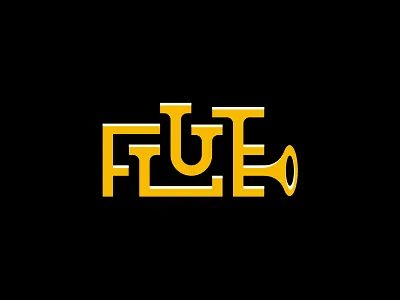 flute flute logo music