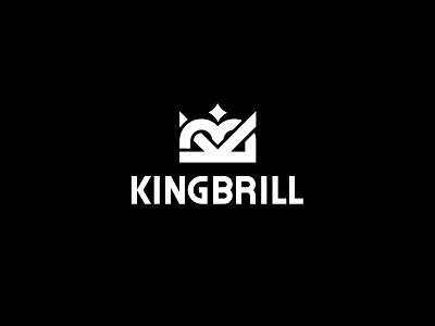 Kingbrill king logo monogram