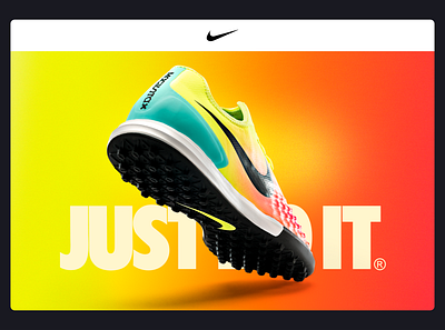 NIKE Magista X Finale II IC​​​​​​​ - Creative Retouch art direction artwork branding retouching typography ux