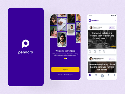 Pendora App for Writers, Poets and Story Tellers