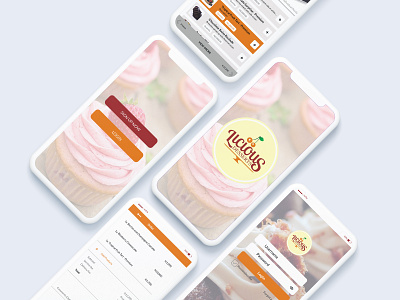 Restaurant Delivery App app branding ui