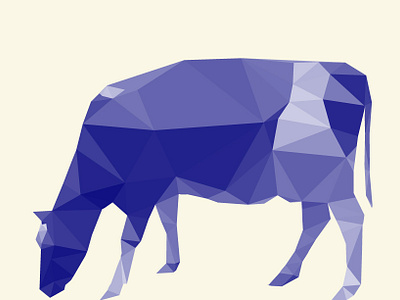 Another geometric cow