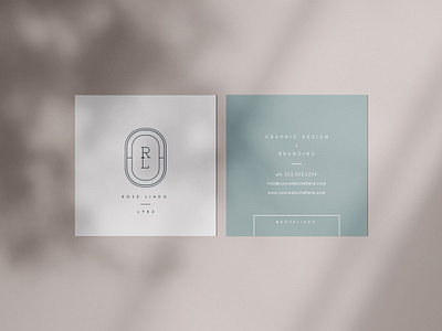 Business Card Design Templates art deco brand branding branding and identity business card business card design business card template business cards design elegant feminine hipster illustration logo logo design modern simple square template vector