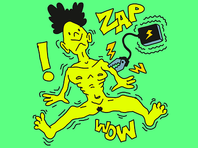 Shocking! electric shock shocking wow zap