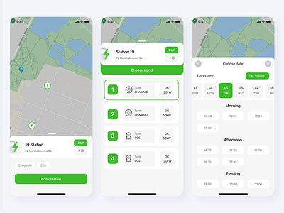 EV Charge App - Charging Stand Booking