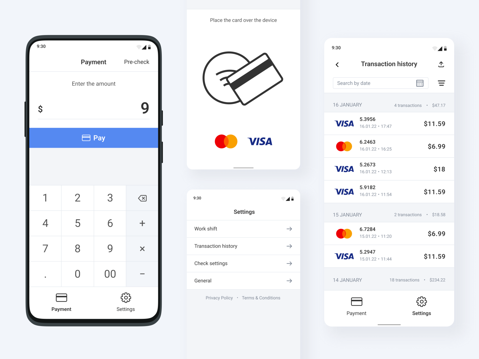 POS Mobile App by Vadim Liagovich on Dribbble