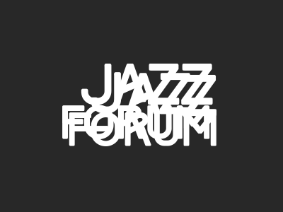 jazz forum jazz jazz logo jazz magazine jazz typography logo music logo