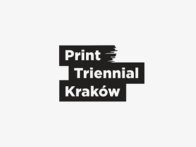 Print Triennial Kraków art cracow graphic sign graphics identity kraków logo logotype print printmaking