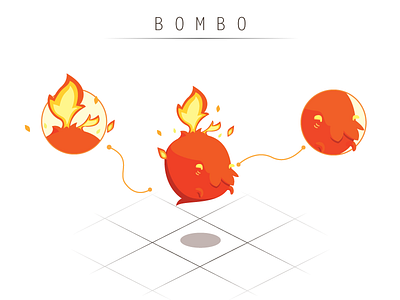 Bombo 3d character design illustration illustrator isometric monster photoshop vector