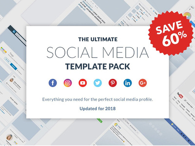 The Ultimate Social Media Template Pack