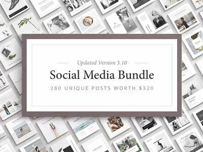 Social Media Bundle mockup mockups social social media social media banner social media bundle social media posts social media templates templates