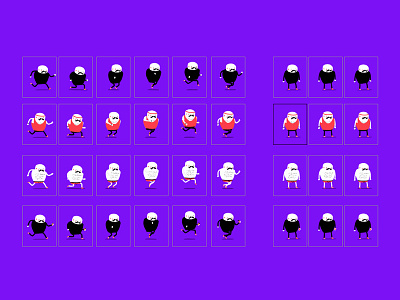 Game Character Sprite 02 by Mahmud Fajar Rosyadi on Dribbble