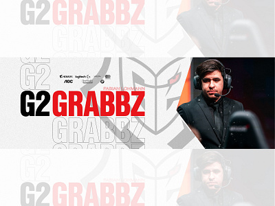 G2 GRABBZ dailyposter design esports esports banner esports banner design esports design esports logo design g2 g2 banner g2 design g2 esports graphic graphic design graphicdesign league of legends lec lol riot games simple social banner