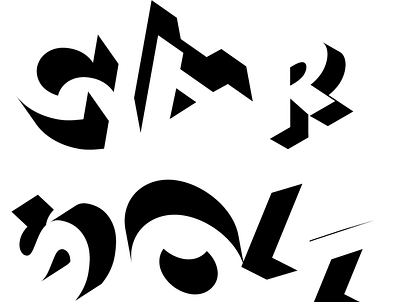 Carson backpack contrast design flat graphic illustration logo monochrome simple typogaphy vector