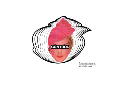 Control. contrast control daily poster dailyposter dailyposterdesign design face fashion fashion graphics graphic graphic design graphicdesign graphics head simple simple design type typography undercover woman