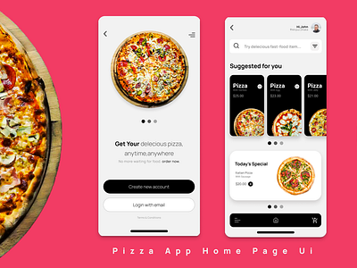 Pizza App Ui