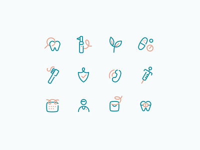 Dental Care Icons dent dental dental care dental icons icon design icon pack icons tooth icon