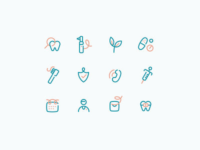 Dental Care Icons