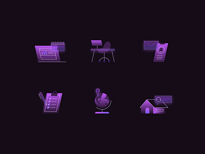 Home Office Icons