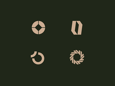 O Lettermark branding design exploration graphic design lettermark logo logo design logo variation logotype o lettermark o logo vector