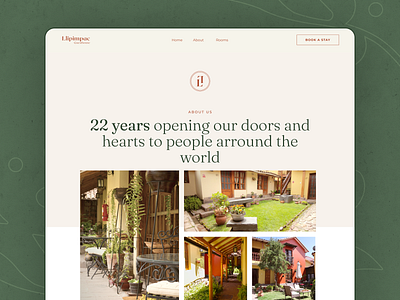 Hotel About us Page about page about us gallery gallery page gallery web design graphic design ui web design website
