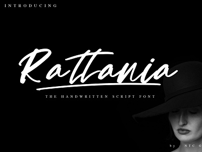 Rattania Script Font Preview