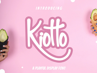 Kiotto Cute Display Font style