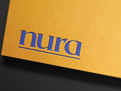 Nura branding branding design businesss cards clean logo letterhead design logo logo design poster design stationery design yellow