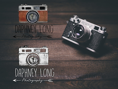 Daphney Long Mockup illustrator logodesign presentation vector