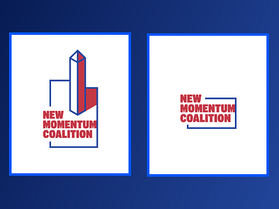 New Momentum Coalition advocacy branding branding design design logo logo design logo mark typeface