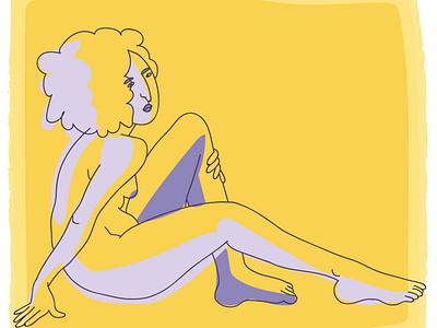 Doodle 10: Yellow and Purple