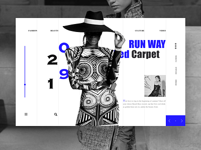 RUNWAY Magazine art clean cloth concept concept design design ecommerce design flat graphicdesign interface magazine typography ui vector web webdesign webpage white