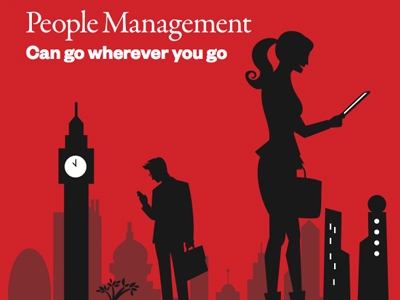 Illustration for People Management Magazine city illustration magazine people