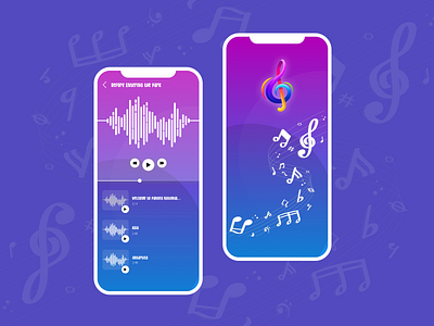 Music App app design music app songs uiux