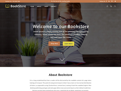 Bookstore books bookshelf bookshop online shop