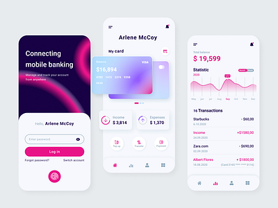 Mobile banking app banking app mobile app design mobile banking mobile ui ui ui design