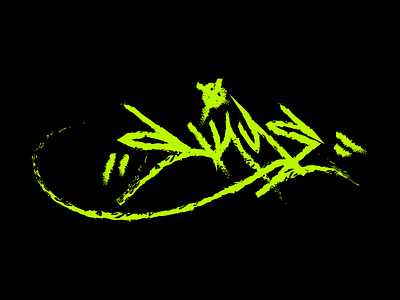 Signature calligraphy graffiti handwriting monochromatic monochrome