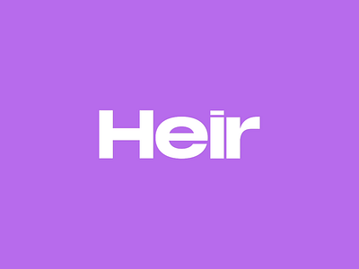 Heir after effect animaton branding ci concept design identity logo lottie mark motion