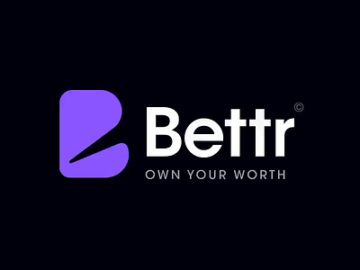 Bettr Logo animation app bank bettr brand ci design gif icon identity logo logo mark mark
