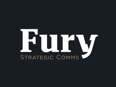 Fury Logo branding ci comms concept fury identity logo strategy