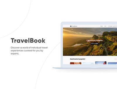 TravelBook 3d animation branding design graphic design illustration landing page logo logo design minimalist motion graphics trending typography ui vector