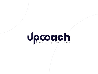 Upcoach 3d animation branding design graphic design illustration logo logo design minimalist motion graphics typography ui ux vector