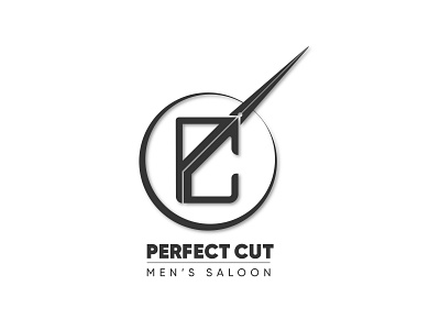 perfect cut adobe adobe illustrator branding logo logo design monogram logo