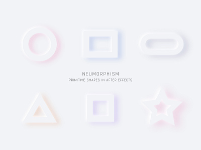 Neumorphism for AE