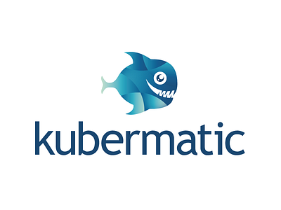 Kubermatic "Kubi" character featured fish kubernetes logo tech