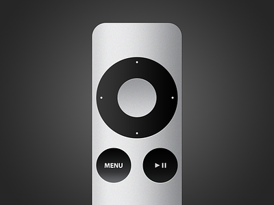 Apple TV Remote apple psd remote tv