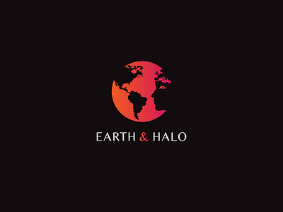 Hearth and Halo creative creative logo logo logodesign negative space negative space logo