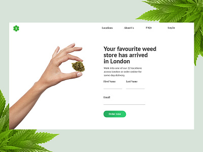 London Weed Store goverment green homepage legal london weed weeds brand