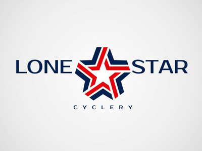 Lone Star Cyclery bike cycling fixie logo star